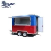 JX-FS300 Jiexian custom built shaved ice snowball concession food trailer potato roaster mobile rotisserie concession truck