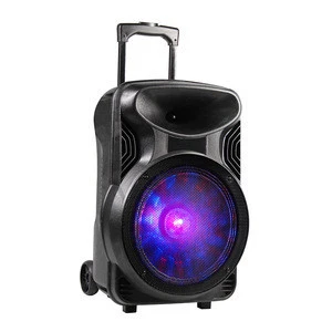 Karaoke Player 15 inch active rechargeable sound system speaker