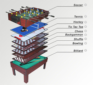 KBL-991A 9 in 1 multi Game table