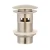 Import Kingchun Brushed nickel bathroom accessory brass tap fitting mixer tap with drain from China