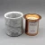 Kingstone New Arrival Dome Glass Candle White Marble candle