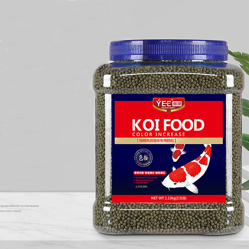Buy Koi Fish Eat High Spirulina Colorenhancing Particles Ornamental