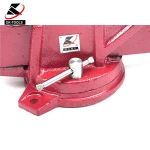 Kraftwelle OK-TOOLS PC4002AA Hinged Pipe Vise Industrial Heavy Duty Bench Vise