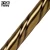 Import KYOK 400Cm Tension Curtain Pole European Polish Brass Hollow Metal Rods Portable Shower Curtain Pole M913 from China