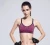 Import Ladies fashion section stained bra running fitness yoga sports bra from China