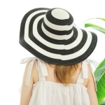 Lady's Extra Large Wide Brim Straw Hat Super Fashion Super Large Floppy Straw Hat