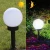 Import Lafulaifu Bulb Lawn Solar Bubble LED Light  Battery Rechargeable Garden Decoration Pathway Yard Landscape Light Lamp Outdoor from China