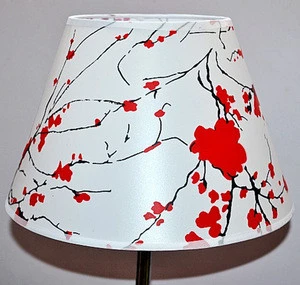 landscape light covers,best selling products cone printing fabric lamp shades