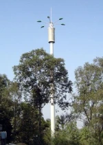 Landscape Telecommunication Monopole Tower