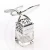 Import LanJing Square Shape Glass Car Perfume Bottles 6ml  Empty Hanging Car Diffuser Bottle from China