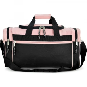 Large Capacity Travel Waterproof Sports Duffle Bag Gym Bag Custom Logo With Adjustable Strap