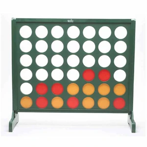 Large Pine Wooden Connect Four Giant Outdoor Toy Games