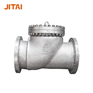 Large Size Stainless Steel 300lb Double Flanged Check Valve