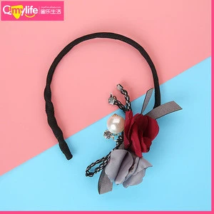Latest new arrival Pearl flower hair accessories hair sticks for girl