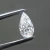Import Latest style exquisite white loose diamonds pear shape moissanite from China