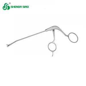 Left Curved And Upward Punch Forceps And Scissors For Orthopedic Arthroscopy Surgical Instrument