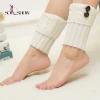 Leg warmers women wholesale short crochet winter cable knitted leg warmers