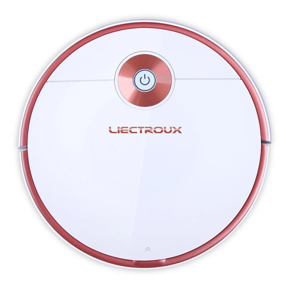 LIECTROUX T6S Robot Vacuum Cleaner Compatible with Alexa Mopping System Super-Thin Upgraded Robotic Vacuums