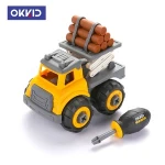 lift car screwdriver set engineering diy educational toys assembling with safe material