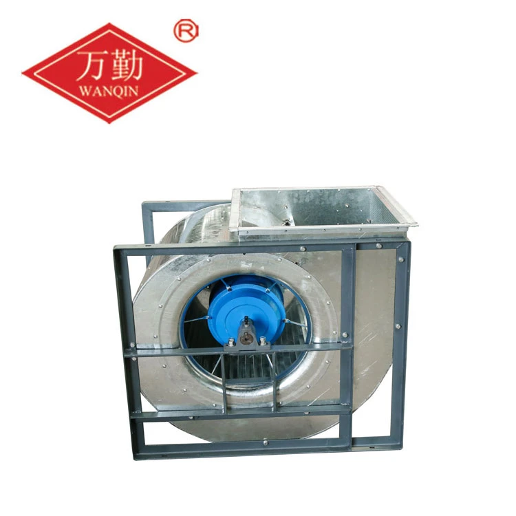 Low Noise Hot Air industrial belt driven Exhaust Ventilation Centrifugal blower Fan