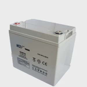 low price 12v 33ah ups solar rechargeable valve regulated lead-acid battery