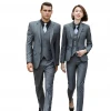 low price high quality Wholesale Suit Trousers Blazer vest 3 pieces Men&#x27;s formal Dress Bespoke Business Suits trendy clothes OEM