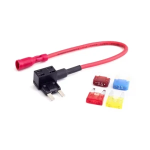 Low Price Mini Blade Fuse Add A Circuit Pigtail Auto Fuse Tap Low-Profile Fuse Tap Adapter