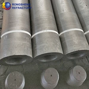 Low Resistivity Graphite Electrode 400 500mm uhp 600mm hp rp Graphite Electrode with Nipples for Eaf LF