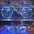 Import Low-voltage 5V waterproof flexible tent bicycle wheel decoration night light LED line strip light USB recharge from China