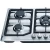 Import LPG stainless steel brass burner gas stove cooktop 5 burner cookers gas with electronic gas stove brass from China