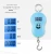 Import Luggage Scale Electronic Digital Travel Portable Mini 50KG High Accuracy Digital Load Cell Weight Function ABS + Stainless Steel from China