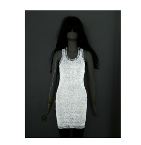 luminous jacket clothing fashion reflective t shirt glow in the dark costume formal luminescent clothes dress