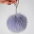 Import Luxury fox fur/animal ball key chain monster keychain from China