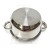 Luxury Kitchen Food Cooker Big  Hotpots Stainless Steel Mini Insulated Hot Pot Casserole Dish Set