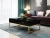 Import Luxury stainless glass living room furniture TV cabinet Multifunction Contemporary Italy design TV stands storage side cabinet from China