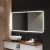 Import Made in China high quality wall mounted beautiful touch screen illuminated led bathroom smart mirror from China