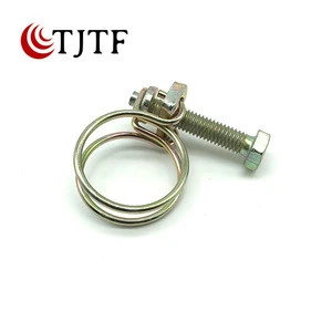 Made in Taiwan Stainless Steel DIY Hose Clamp single Wire Spring Hose Clamp