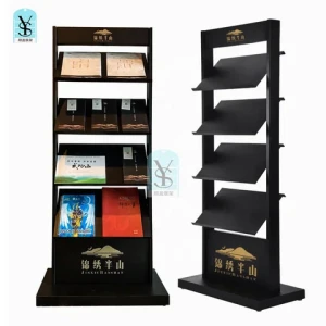 magazine notebook mini reading book  stand literature holder display rack