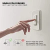 Maggiel Touch Dimmer Wifi Light Switch APP Control LED Light 15A America Standard Single Pole Switch