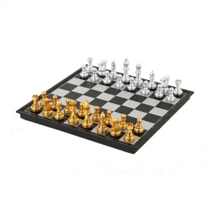 Magnetic Travel Chess Set with Folding Chess Board Educational Toys for Kids and Adults