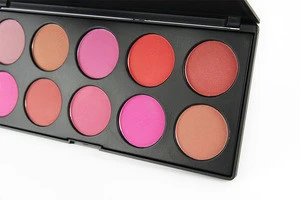 Make up cosmetics wholesale cheap private label blush palette