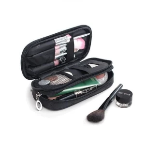 Makeup Bag With Mirror Pouch Bag Makeup Brush Travel Kit Organizer Cosmetic Bag