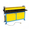 Manufacture sheet metal air duct grooving machine electrical metal beader with 2.2kw power for HVAC duct making