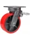 Import Manufacturer  100mm iron rim PU 1000kg heavy duty caster wheel from China