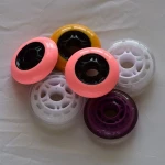 Manufacturer Low Noise and Long Working Life Five Stars Core PU Wheel Furniture Corner Wheels Plastic Medical Bed Casters