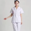 Manufacturer nurse hospital uniform design poly/cotton doctors scrub suits female hospital doctor uniform