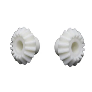 Manufacturer steering helical straight spiral tooth pom nylon plastic bevel gears