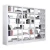 Import Manufacturer Wholesale 5 Tier Metal Revolving Bookcase Bookshelf from China