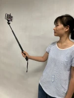 Massa aluminum alloy telescopic  mobile phone selfie stick