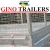 Import matched 600/900mm cage with heavy duty 10 ton farm trailer for sale from China